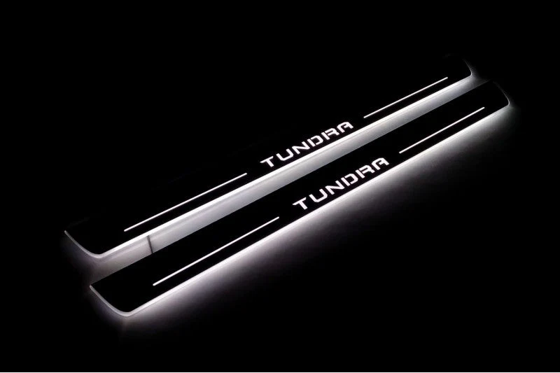 Toyota Tundra III 2014-2021 Car Sill With Logo Tundra (CrewMax)