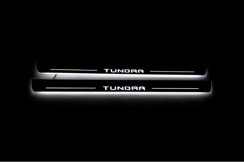 Toyota Tundra III 2014-2021 Car Sill With Logo Tundra (CrewMax) - Image 2