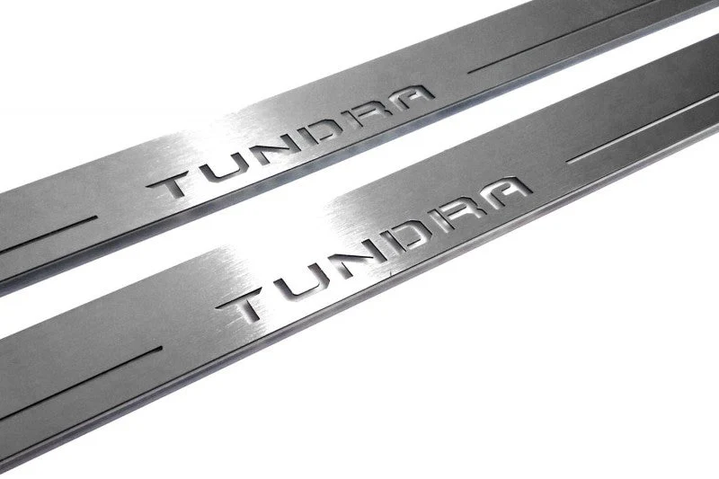 Toyota Tundra III 2014-2021 Car Sill With Logo Tundra (CrewMax) - Image 8