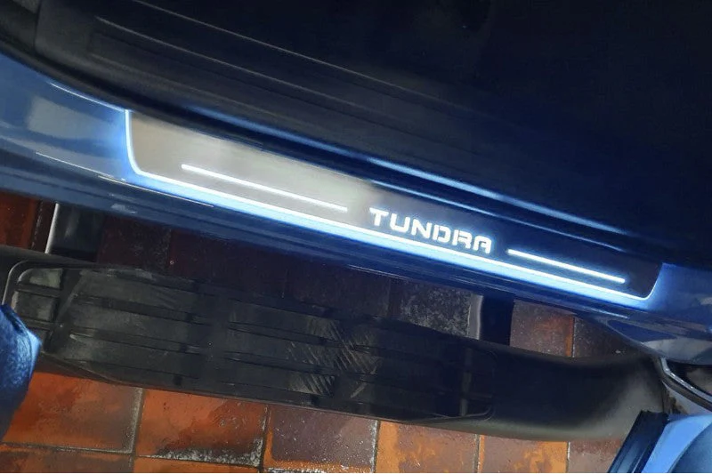 Toyota Tundra III 2014-2021 Car Sill With Logo Tundra (CrewMax) - Image 9