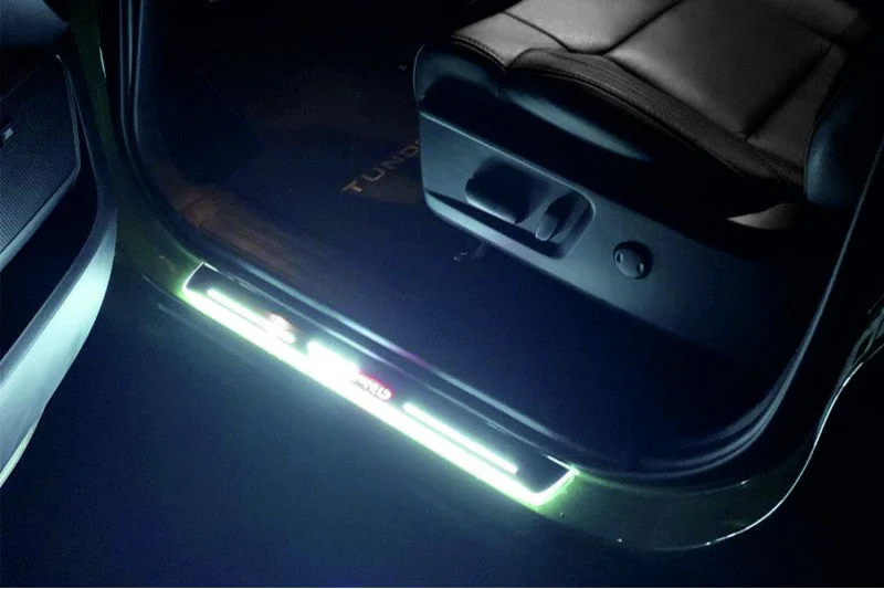 Toyota Tundra IV 2022+ Car Door Sill With Logo TRDpro (CrewMax) - Image 12