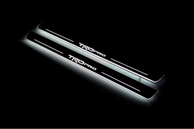 Toyota Tundra IV 2022+ Car Door Sill With Logo TRDpro (CrewMax) - Image 3