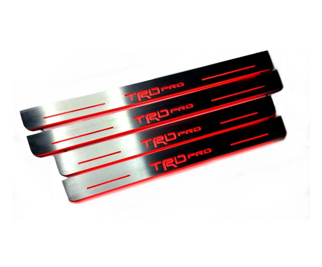 Toyota Tundra IV 2022+ Car Door Sill With Logo TRDpro (CrewMax) - Image 9