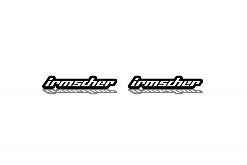 Vauxhall emblem (badges) for fenders with Irmscher logo