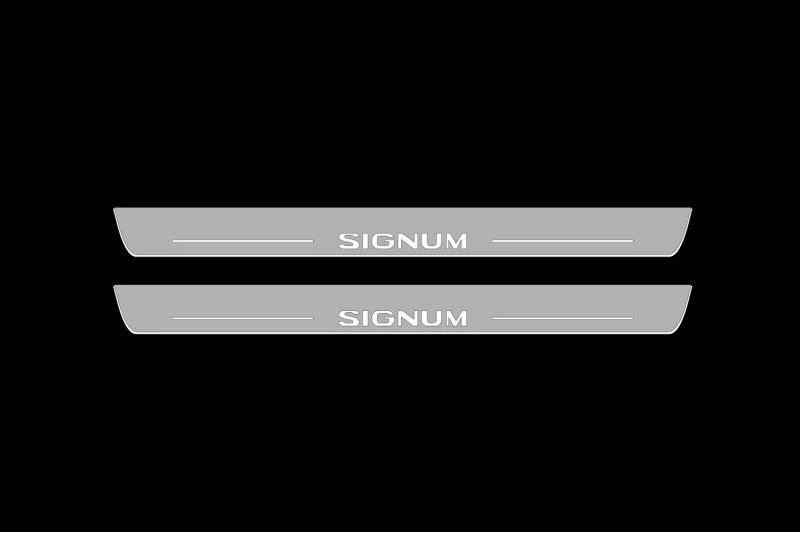 Vauxhall Signum 2003-2008 Led Door Sills With Logo Signum
