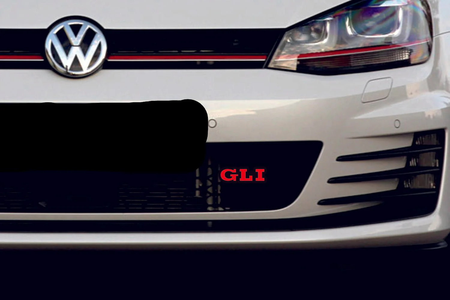 Volkswagen Emblem & Badge Set - Grille and Tailgate GLI logo - Image 2