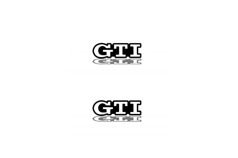 Volkswagen Emblem & Badge Set - Grille and Tailgate GTI logo