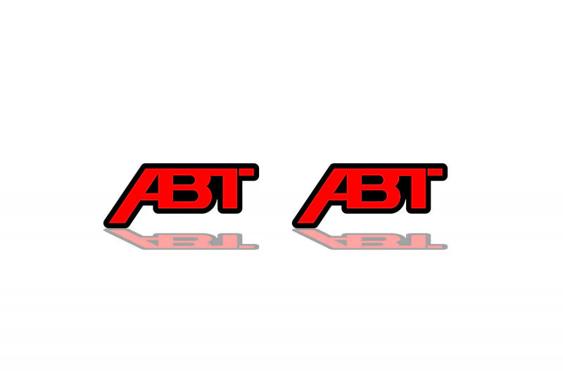 Volkswagen emblem (badges) for fenders with ABT logo