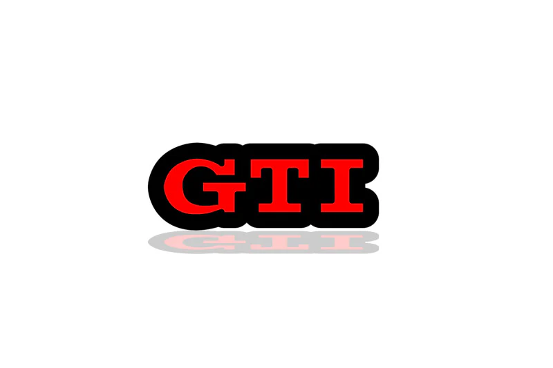 Volkswagen Illuminated LED Radiator Grille Emblems and Badges with GTI logo - Image 3
