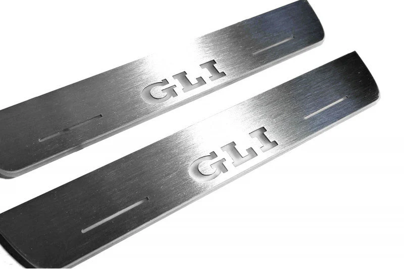 Volkswagen Jetta VI 2010-2018 Auto Door Sills With Logo GLI - Image 15