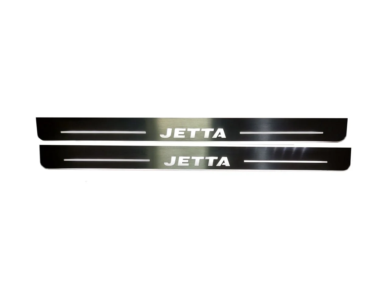 Volkswagen Jetta VI 2010-2018 Door Sill Protectors With Logo Jetta - Image 2