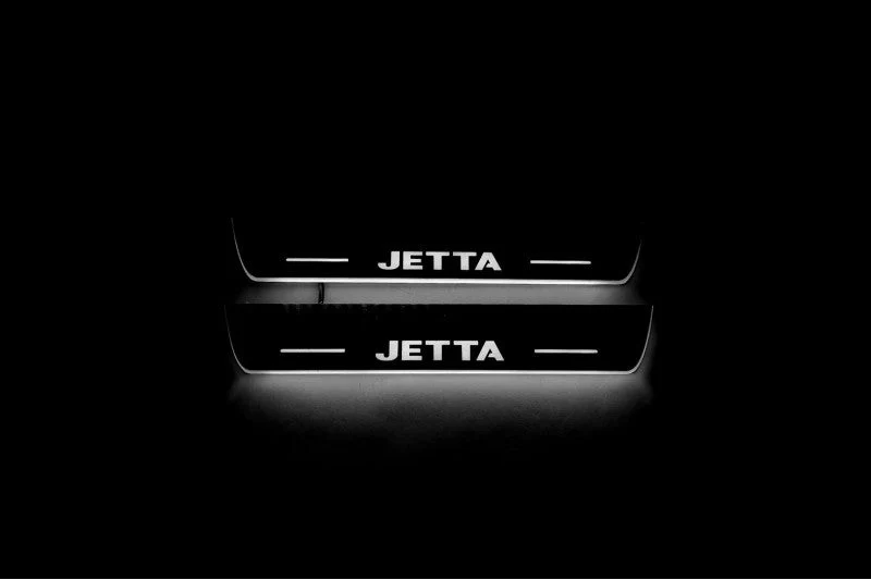 Volkswagen Jetta VI 2010-2018 Door Sill Protectors With Logo Jetta - Image 10
