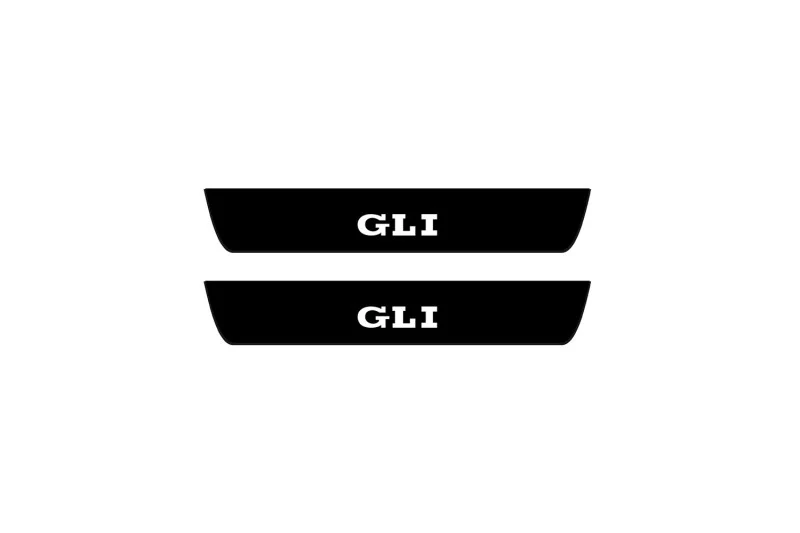 Volkswagen Jetta VI 2010-2018 Led Door Sill Pro With Logo GLI (Premium Painting) - Image 2