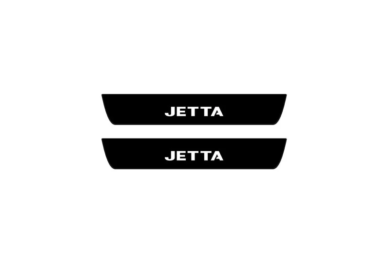 Volkswagen Jetta VI 2010-2018 Led Door Sill Pro With Logo Jetta (Premium Painting) - Image 2