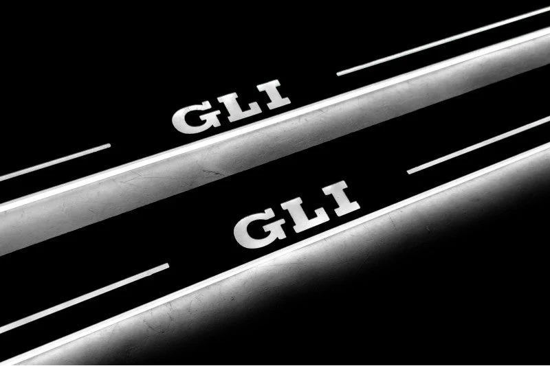 Volkswagen Jetta VII 2019+ Car Light Sill With Logo GLI - Image 4