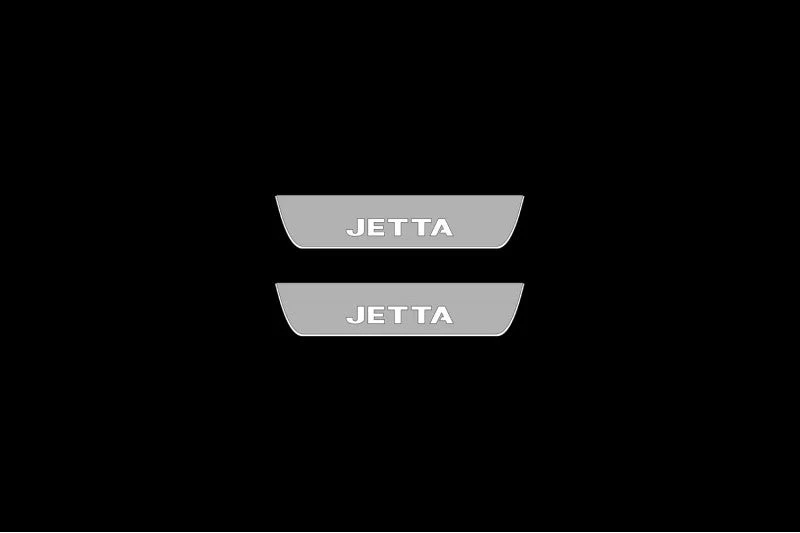 Volkswagen Jetta VII 2019+ Door Sill Lights With Logo Jetta - Image 9