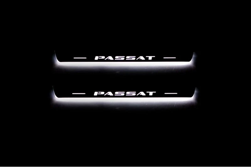 Volkswagen Passat B7 USA 2011-2019 LED Door Sill With Logo Passat - Image 10