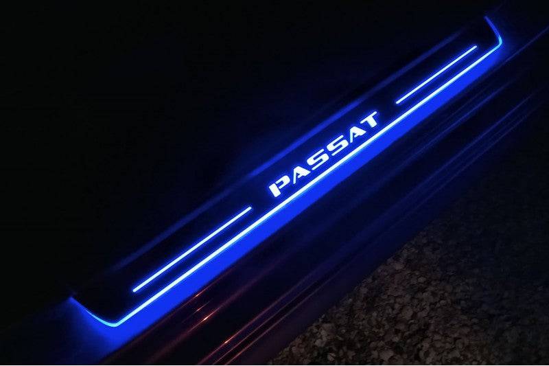 Volkswagen Passat B7 USA 2011-2019 LED Door Sill With Logo Passat - Image 18