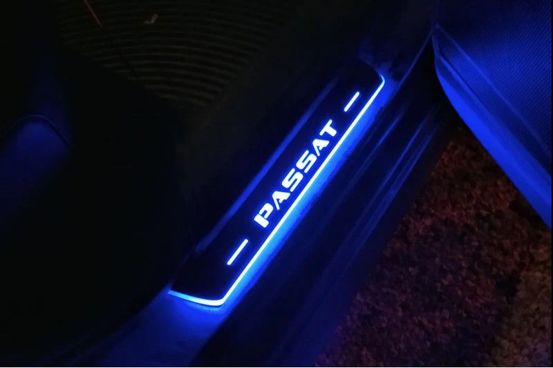 Volkswagen Passat B7 USA 2011-2019 LED Door Sill With Logo Passat - Image 19