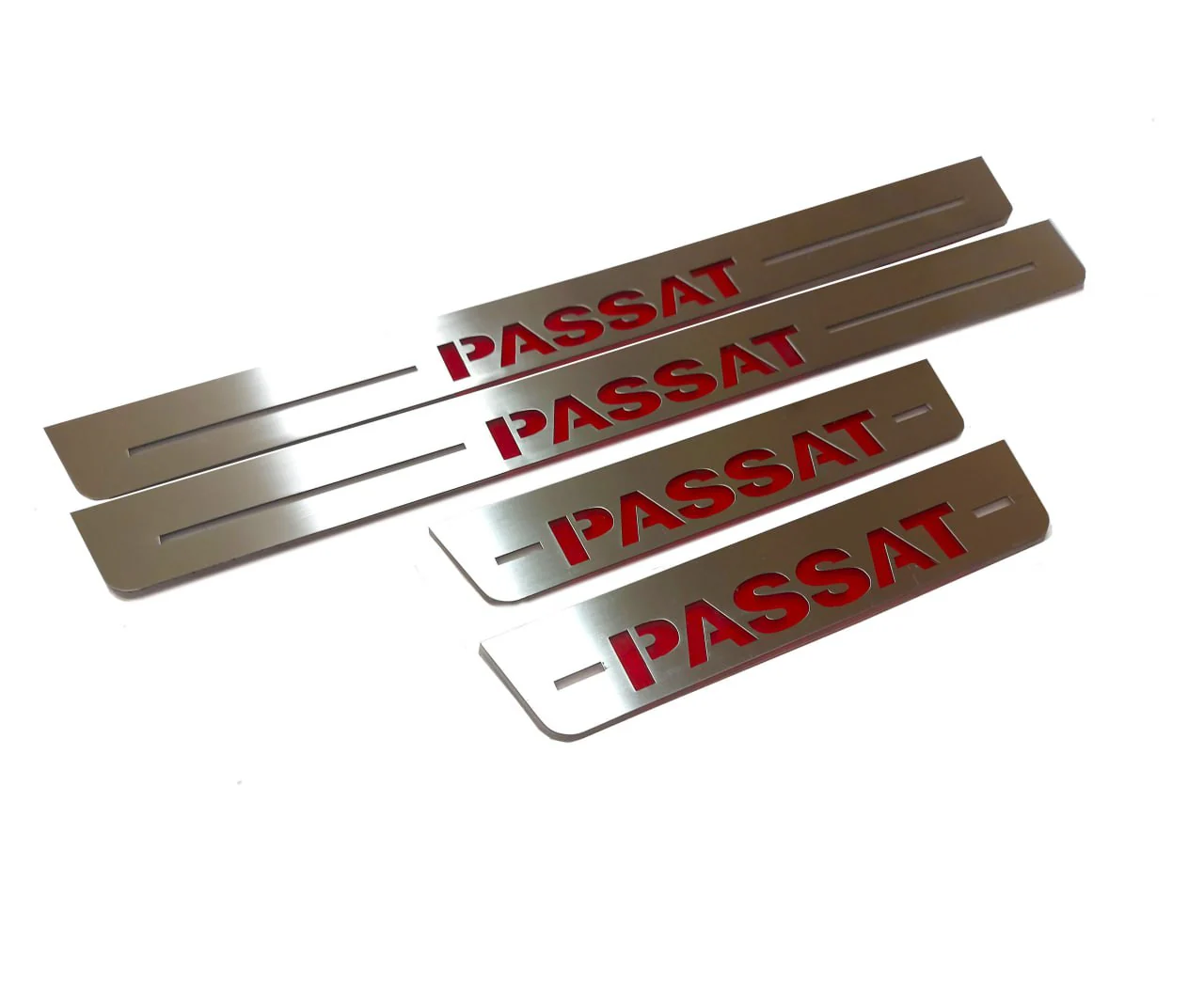 Volkswagen Passat B7 USA 2011-2019 LED Door Sill With Logo Passat (type 2) - Image 2