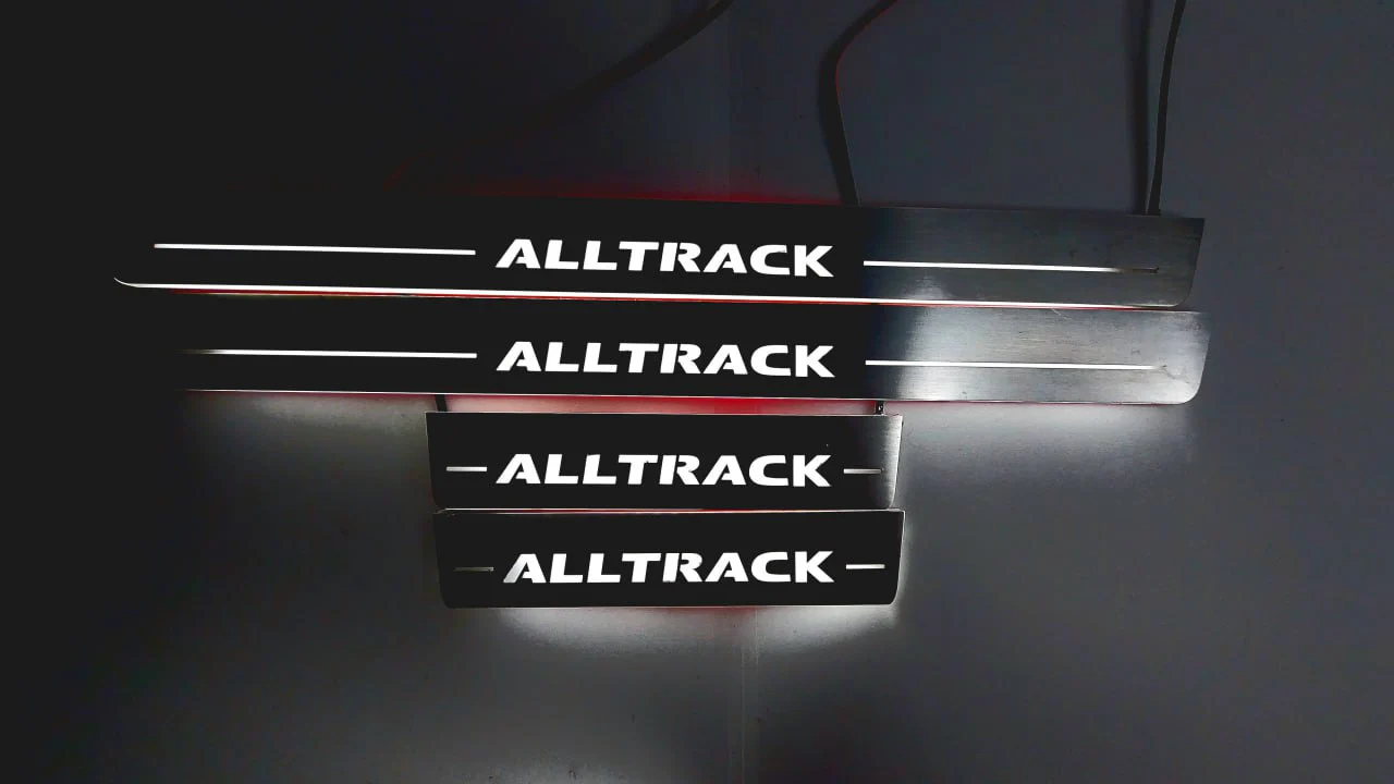 Volkswagen Passat B8 2015-2023 Car Door Sill With Alltrack Logo - Image 2