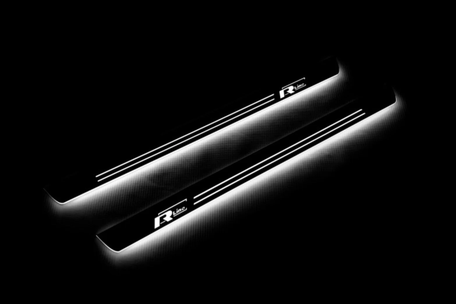 Volkswagen Passat B8 2015-2023 LED Door Sills With R-line Logo - Image 6
