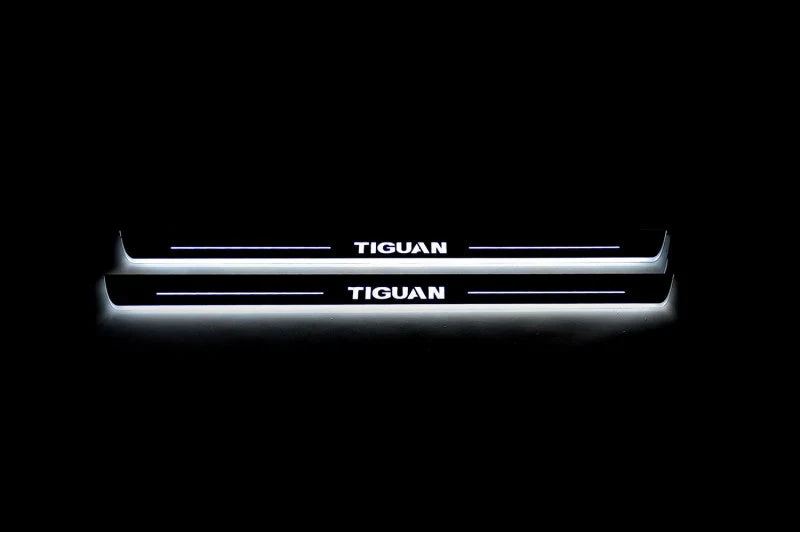 Volkswagen Tiguan II 2016+ Door Sill Lights With Logo Tiguan - Image 2