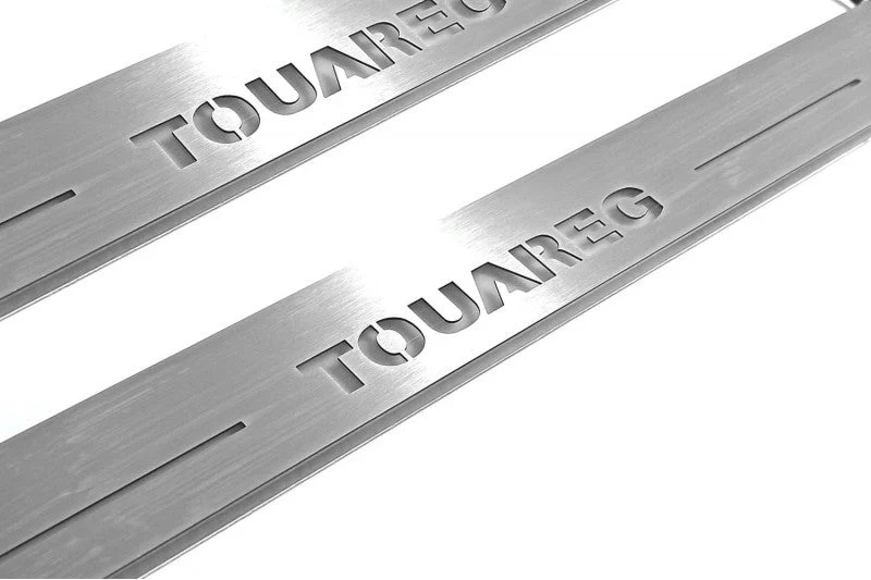 Volkswagen Touareg II 2010-2018 Door Sill Led Plate With Logo Touareg - Image 8