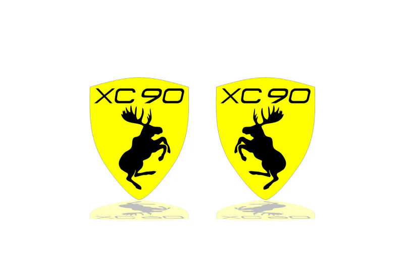 Volvo Emblem & Badges set with Volvo XC90 II logo - Image 2