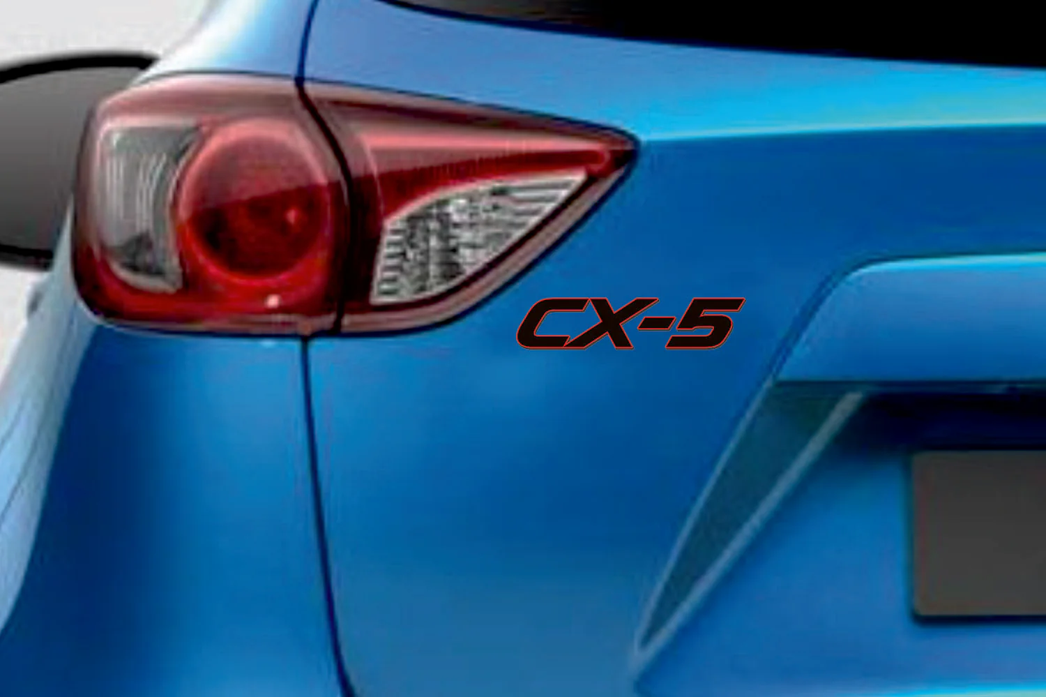 Mazda CX-5 I 2012-2017 tailgate trunk rear 3D emblem with CX-5 logo (type MIXT) - Image 2