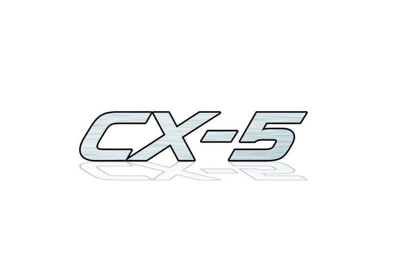 Mazda CX-5 I 2012-2017 tailgate trunk rear 3D emblem with CX-5 logo (type MIXT) - Image 3