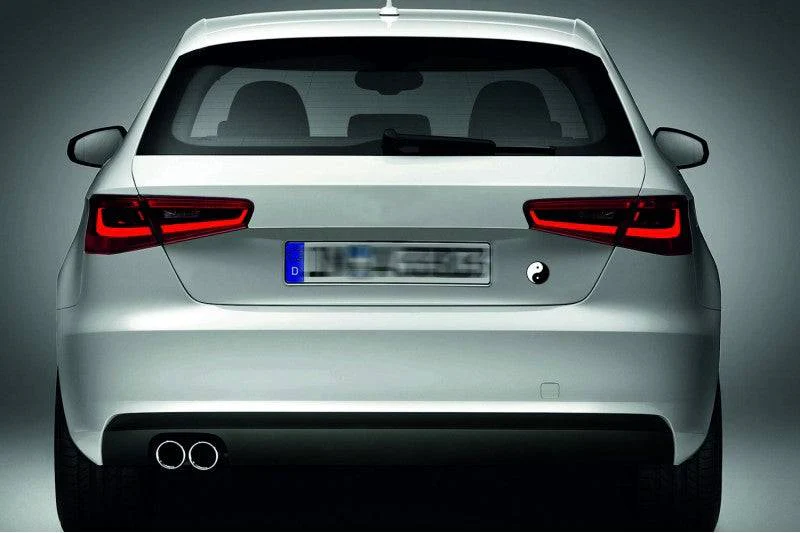 Yin-Yang tailgate trunk rear emblem with Yin-Yang logo - Image 2